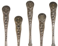 ENGLISH STERLING SILVER TEASPOONS