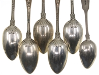 ENGLISH STERLING SILVER TEASPOONS