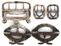 STERLING SILVER SHOE & APPAREL BUCKLES