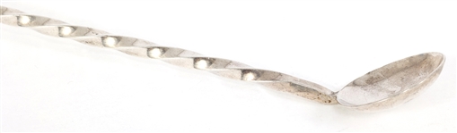 STERLING SILVER BARLEY-TWIST HANDLE SPOON