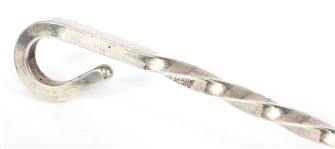 STERLING SILVER BARLEY-TWIST HANDLE SPOON