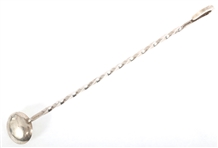 STERLING SILVER BARLEY-TWIST HANDLE SPOON