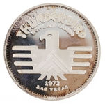 FINE SILVER 1 OZ COMMEMORATIVE GAMING TOKEN ROUNDS
