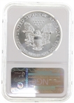 1989 US SILVER EAGLE $1 COIN NGC MS69