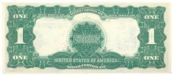 1899 US $1 SILVER CERTIFICATE BLACK EAGLE LARGE NOTE XF