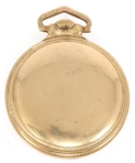 HAMILTON GOLD-FILLED CASE RAILROAD GRADE POCKET WATCH