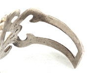 STERLING SILVER SANDCAST CUFF BRACELET