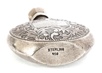.950 SILVER MINIATURE PERFUME BOTTLE