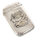 STERLING SILVER FRATERNAL B.P.O.E. VESTA MATCH CASE