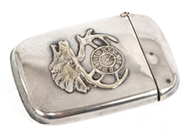 STERLING SILVER FRATERNAL B.P.O.E. VESTA MATCH CASE