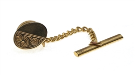 9K YELLOW GOLD TIE PIN