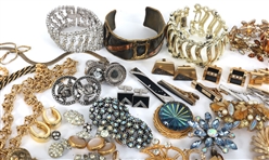 GOLD-TONE & SILVER-TONE COSTUME JEWELRY