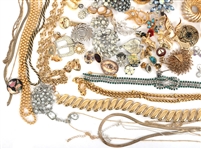 GOLD-TONE & SILVER-TONE COSTUME JEWELRY