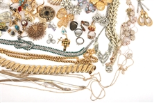 GOLD-TONE & SILVER-TONE COSTUME JEWELRY