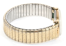 MEN'S BULOVA GOLD-FILLED CASE MECHANICAL WRISTWATCH