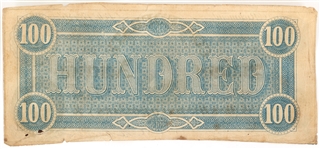 1860s OBSOLETE CURRENCY CORP OF VA $1 & CSA VA $100