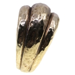 STERLING SILVER VERMEIL FASHION RING