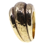 STERLING SILVER VERMEIL FASHION RING
