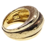STERLING SILVER VERMEIL FASHION RING