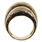 STERLING SILVER VERMEIL FASHION RING