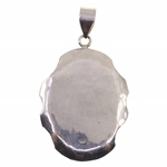 STERLING SILVER LAPIS LAZULI PENDANT