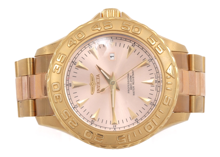 MENS INVICTA MODEL 15497 JAPAN QUARTZ WRISTWATCH