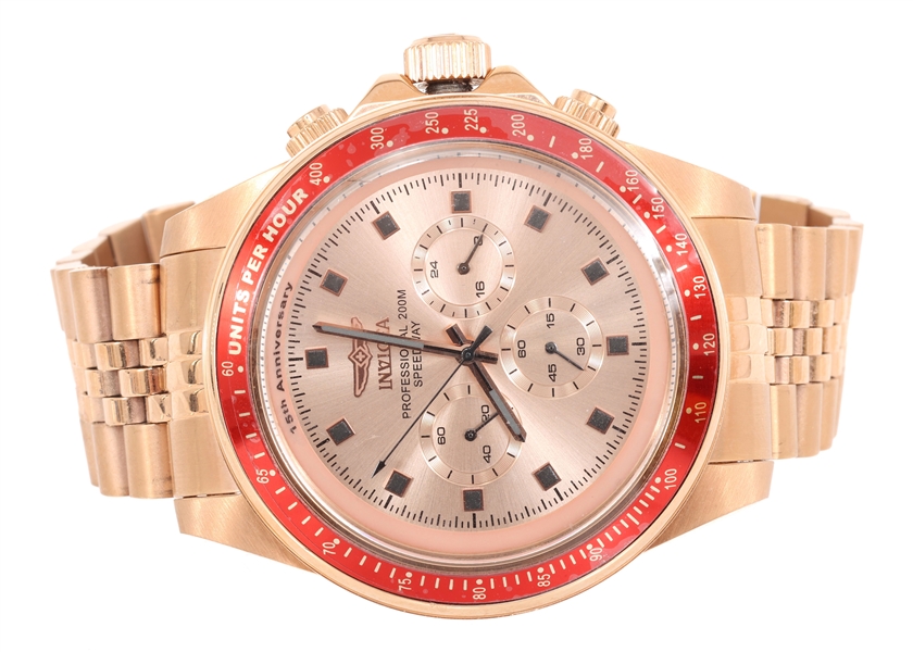 MENS INVICTA MODEL 31033 JAPAN QUARTZ WRISTWATCH