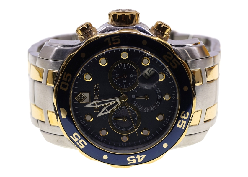 MENS INVICTA MODEL 0077 JAPAN QUARTZ WRISTWATCH