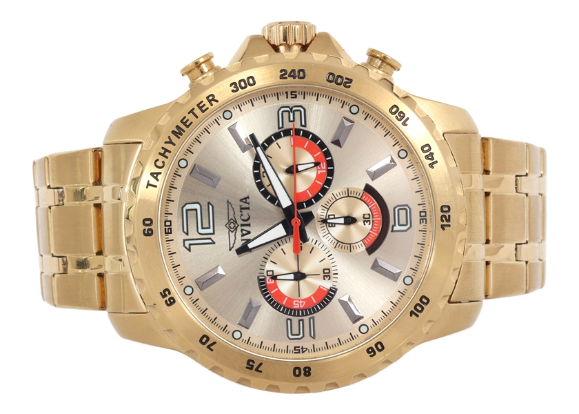 MENS INVICTA MODEL 19664 JAPAN QUARTZ WRISTWATCH