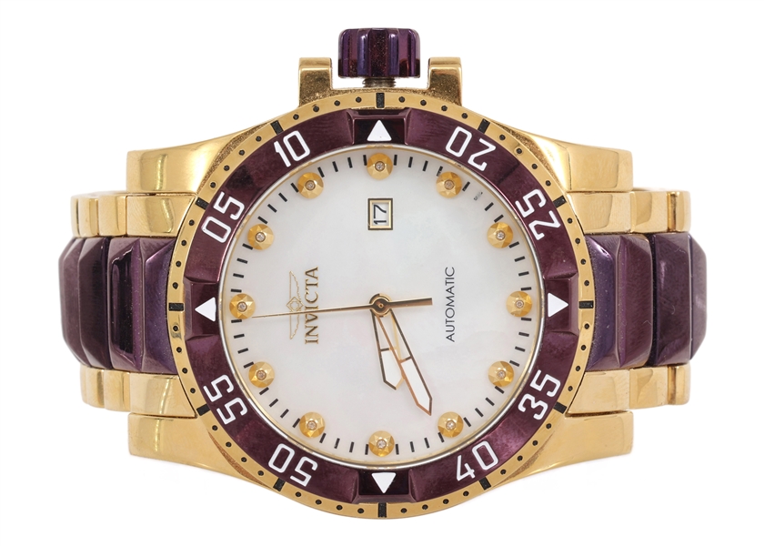 MENS INVICTA MODEL 33349 JAPAN AUTOMATIC WRISTWATCH
