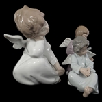 LLADRO PORCELAIN FIGURINES - LOT OF 2