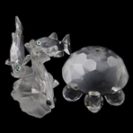 SWAROVSKI CRYSTAL FIGURINES - LOT OF 5