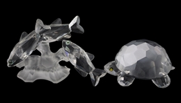 SWAROVSKI CRYSTAL FIGURINES - LOT OF 5