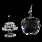 SWAROVSKI CRYSTAL FIGURINES - LOT OF 5