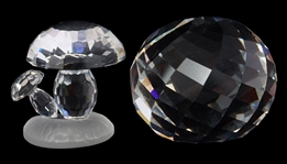 SWAROVSKI CRYSTAL FIGURINES - LOT OF 5
