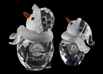 SWAROVSKI CRYSTAL FIGURINES - LOT OF 5