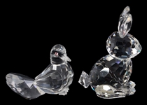 SWAROVSKI CRYSTAL FIGURINES - LOT OF 5