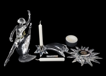 SWAROVSKI CRYSTAL FIGURINES - LOT OF 3