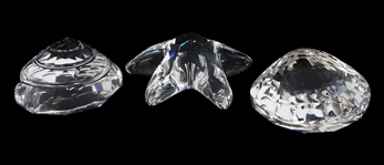 SWAROVSKI CRYSTAL FIGURINES - LOT OF 5