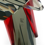 SWAROVSKI CRYSTAL FIGURINE TOUCAN IN BLACK DIAMOND