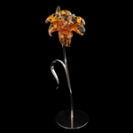 SWAROVSKI CRYSTAL PARADISE FLOWERS "DILLIA" FIGURINE