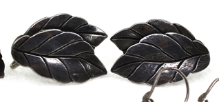 STERLING SILVER PIERCED & CLIP-ON EARRINGS