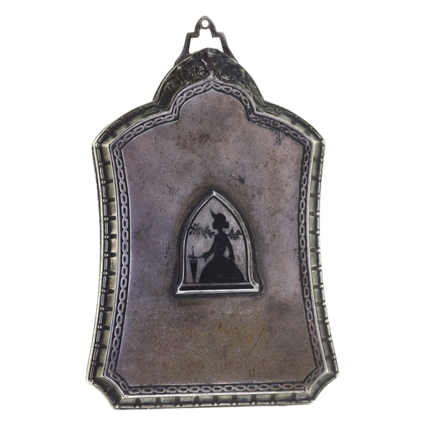 STERLING SILVER J.E. BLAKE COMPACT COIN PURSE 