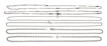 STERLING SILVER CHAINS