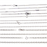 STERLING SILVER CHAINS