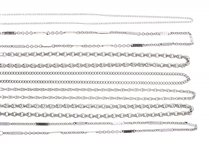 STERLING SILVER CHAINS