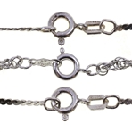 STERLING SILVER CHAINS
