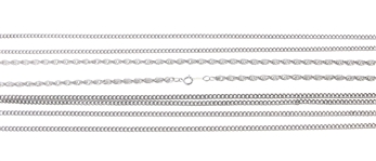 STERLING SILVER CHAINS