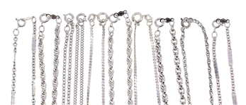 STERLING SILVER CHAINS