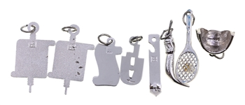 STERLING SILVER NOVELTY CHARMS 